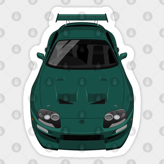 Supra GT MK3 3rd gen 1JZ Body Kit - Green Sticker by jdmart